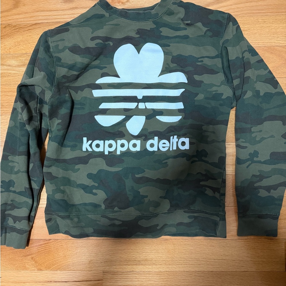 Kappa Delta Camo Sweatshirt